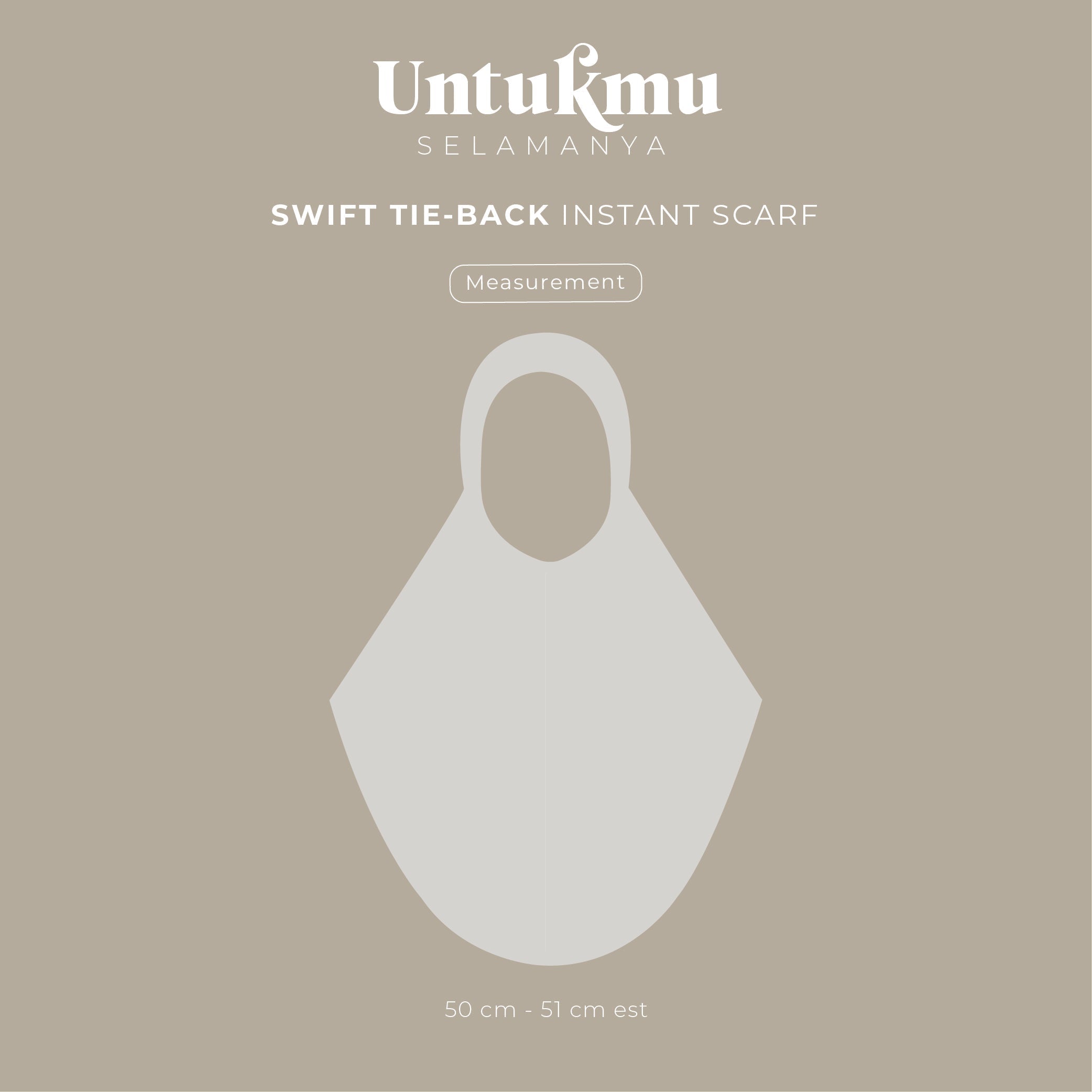 Swift Tie-back Instant Scarf