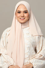 Load image into Gallery viewer, Style Lit Long Shawl Pearl Chiffon
