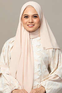 Style Lit Long Shawl Pearl Chiffon