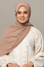 Load image into Gallery viewer, Style Lit Long Shawl Pearl Chiffon
