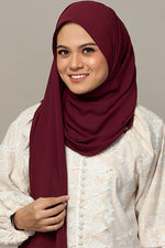 Load image into Gallery viewer, Style Lit Long Shawl Pearl Chiffon
