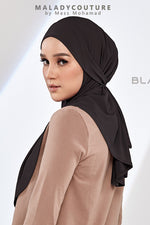 Load image into Gallery viewer, Slip on Tie-back Instant Scarf Cotton
