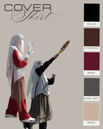 Load image into Gallery viewer, Cover Skirt ~ Black
