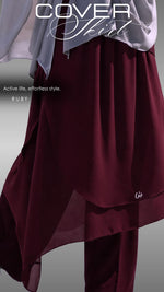 Load image into Gallery viewer, Cover Skirt ~ Ruby
