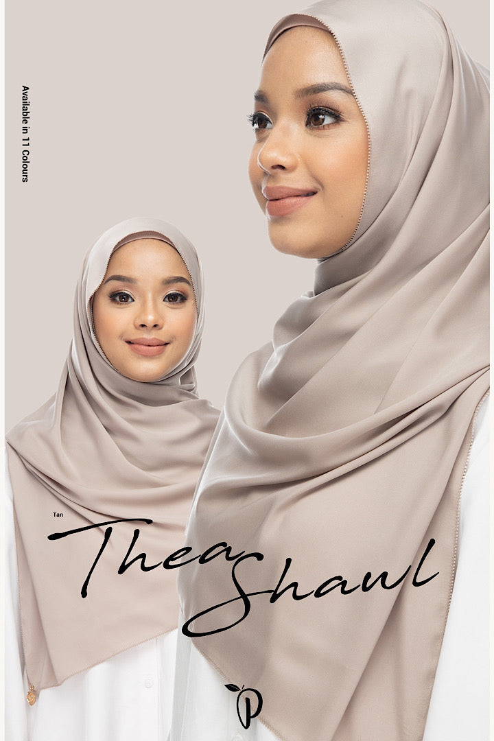 Thea Shawl~ Tan