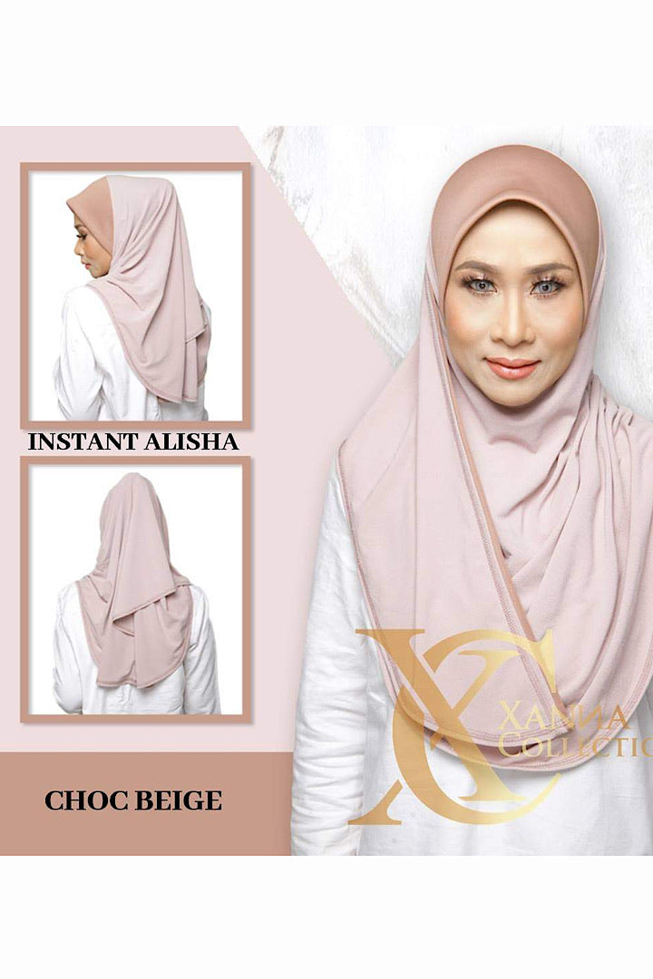 Xanna Instant shawl with handsocks