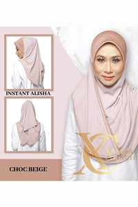 Xanna Instant shawl with handsocks