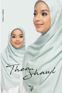 Thea Shawl~ Pale Leaf