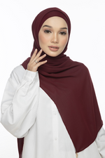 Load image into Gallery viewer, Bliss Instant Shawl Merlot
