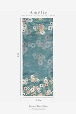 Load image into Gallery viewer, Amelie wideshawl in Green Blue Slate
