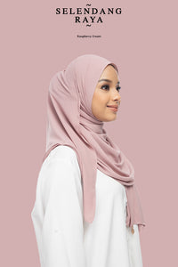 Selendang Raya ~ Raspberry Cream