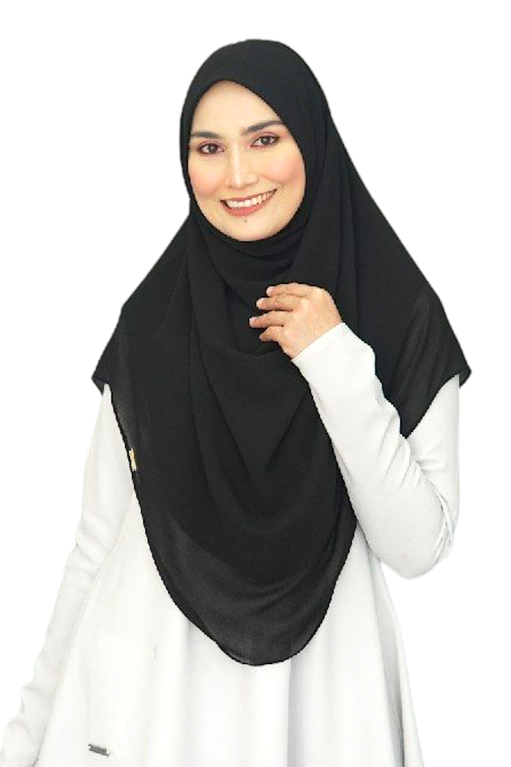 Layla Nu ~ Black (Chiffon)