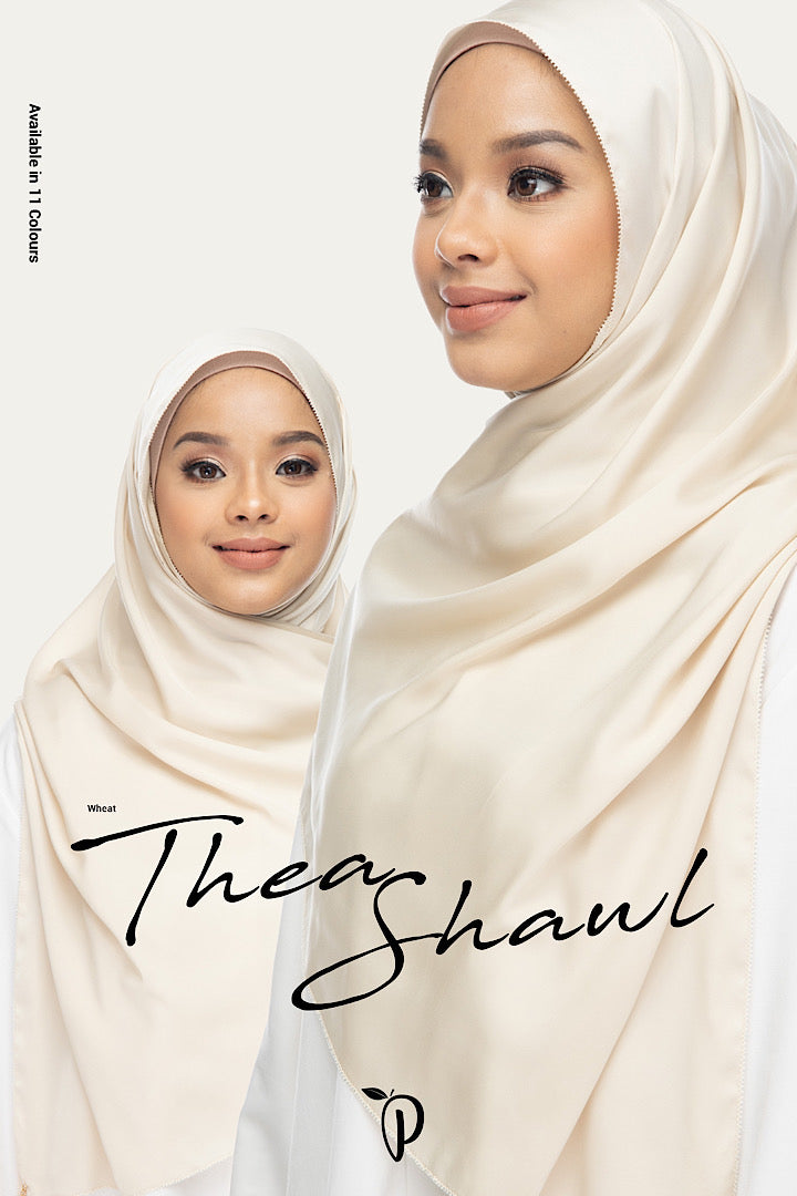 Thea Shawl~ Wheat