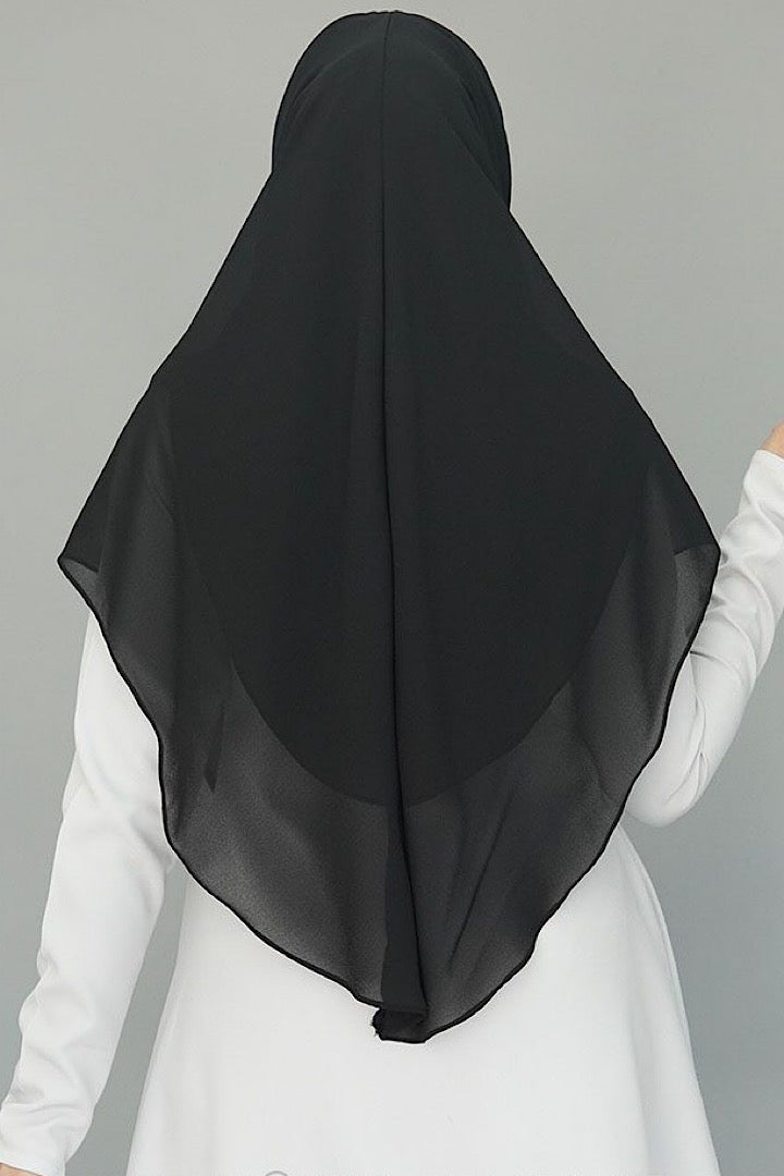 Layla Nu ~ Black (Chiffon)