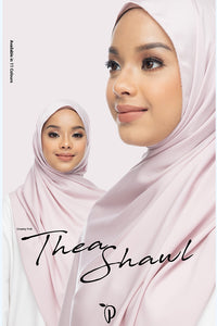 Thea Shawl~ Creamy Pink