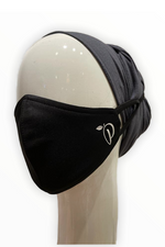 Load image into Gallery viewer, Peachyscarf Mask - Black
